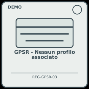 GPSR - Nessun profilo associato