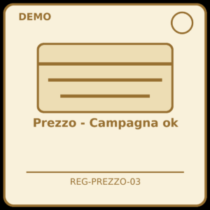 Prezzo - Campagna ok