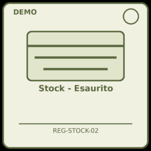 Stock - Esaurito